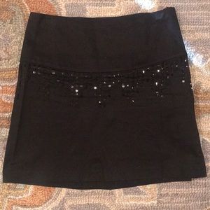 Free People Black Mini Skirt Size 2